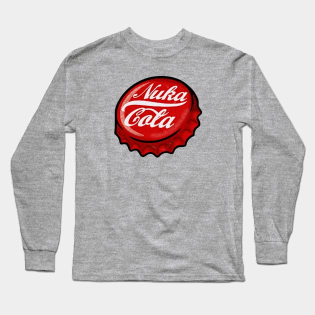 NUKA COLA Long Sleeve T-Shirt by ROBZILLA